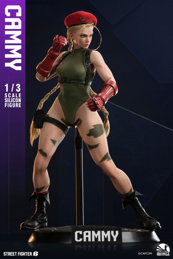 Street Fighter 6 Cammy Silicon Action Figure (Infinity Studio) Street Fighter 6 Cammy Silicon Action Figure (Infinity Studio)