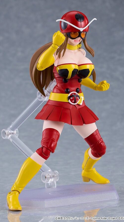 Tojima Wants to Be a Kamen Rider Okada Yuriko Figma Electro Wave Human Tackle Ver. (Good Smile Company)