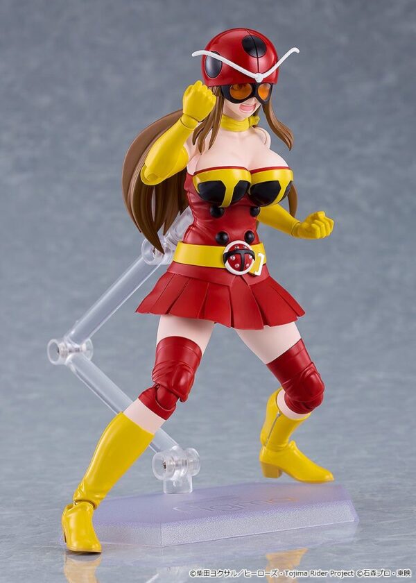 Tojima Wants to Be a Kamen Rider Okada Yuriko Figma Electro Wave Human Tackle Ver. (Good Smile Company)