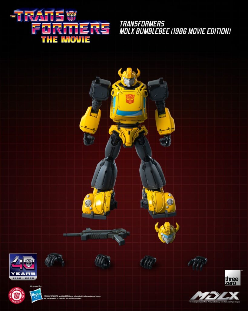 Transformers MDLX Bumblebee 1986 Movie Edition (ThreeZero) 1