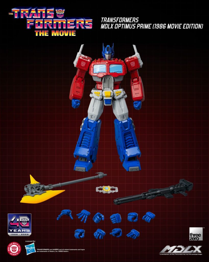 Transformers MDLX Optimus Prime 1986 Movie Edition (ThreeZero)