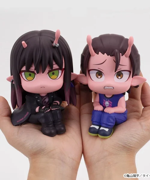 Ginga Tokkyuu Milky☆Subway Daidoji Akane & Iwao Kanata Set Look Up (MegaHouse) with Gift