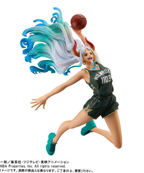 Milwaukee Bucks One Piece Yamato Master Stars Piece One Piece × NBA (Bandai Spirits)