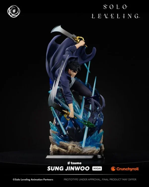 Solo Leveling Ikigai Sung Jinwoo Scale Limited Editon Statue (Tsume)