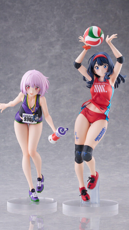 Gridman Universe – Takarada Rikka & Shinjou Akane – Tenitol Tall – Sports Wear Ver. (FuRyu)