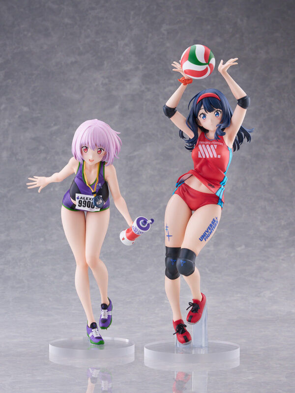 Gridman Universe – Takarada Rikka & Shinjou Akane – Tenitol Tall – Sports Wear Ver. (FuRyu)