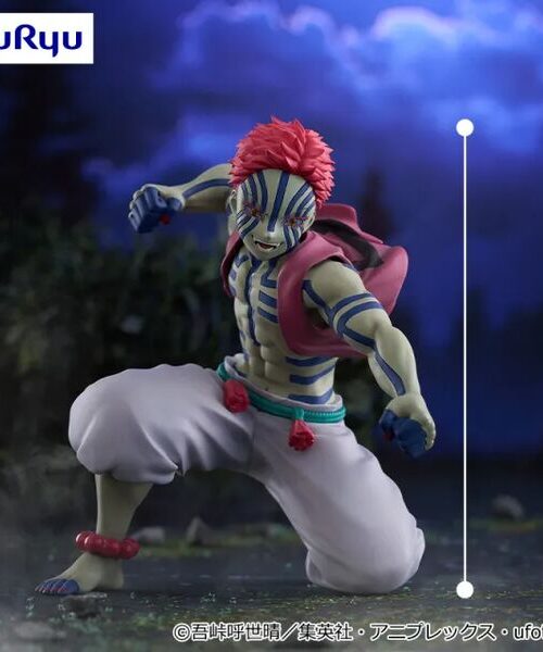 Kimetsu no Yaiba Akaza Noodle Stopper Figure Sendou ver. (FuRyu)