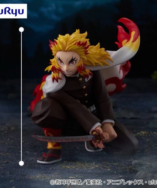 Kimetsu no Yaiba Rengoku Kyoujurou Noodle Stopper Figure Sendou ver. (FuRyu)