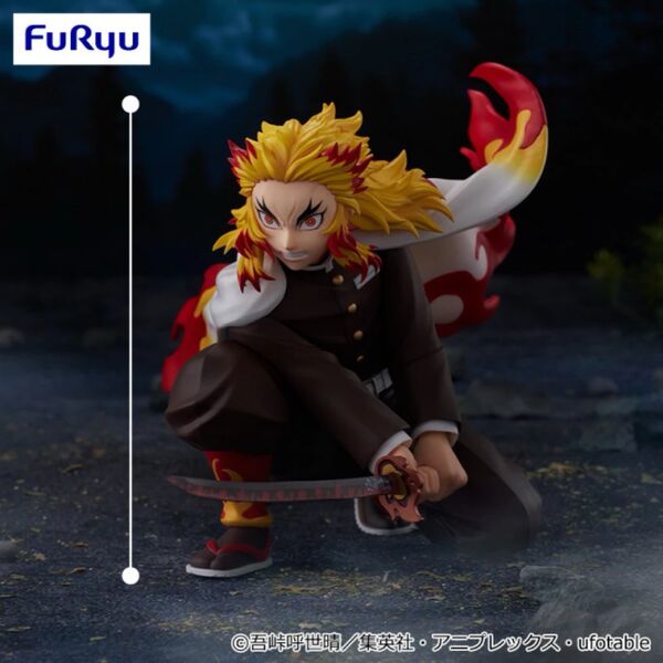 Kimetsu no Yaiba Rengoku Kyoujurou Noodle Stopper Figure Sendou ver. (FuRyu)