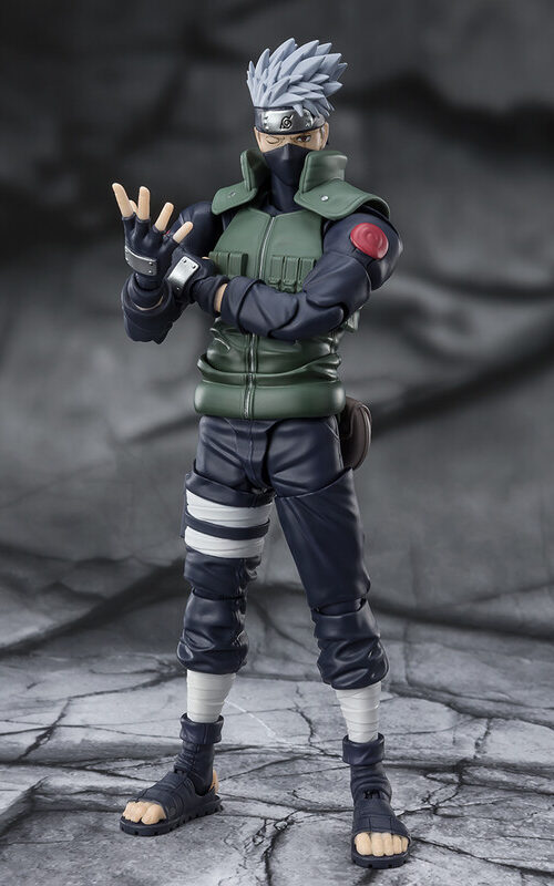 Naruto Shippuuden Hatake Kakashi S.H.Figuarts The Famed Sharingan Hero (Bandai Spirits)