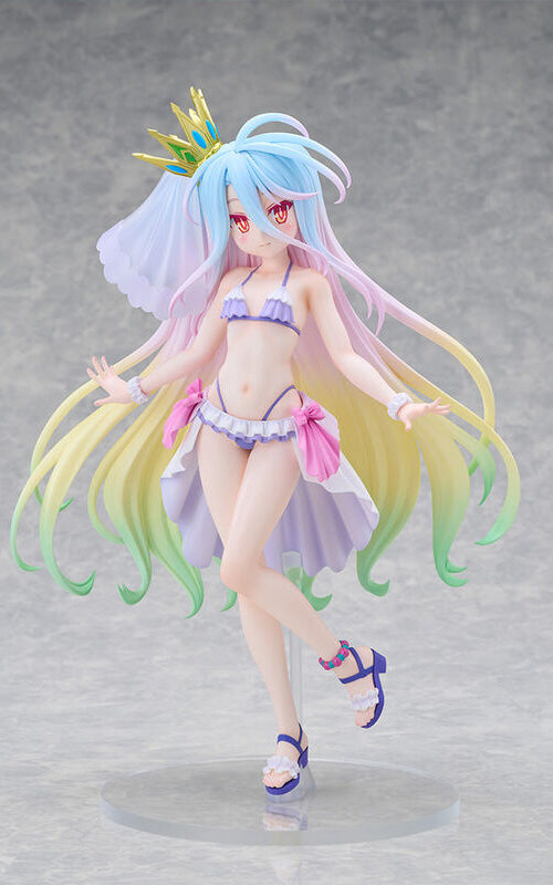 No Game No Life Shiro Tenitol Tall Swimsuit Dress Ver. (FuRyu)