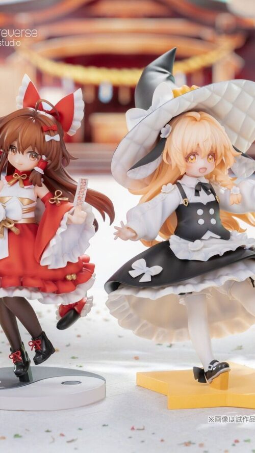 Touhou Project Kirisame Marisa and Hakurei Reimu Set Pocket Fairy (AmiAmi, Reverse Studio)