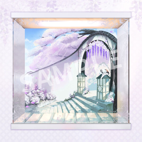 Azur Lane Musashi Purest Wisteria Ver. (Apex Innovation) with LED Acrylic Display Box Azur Lane Musashi Purest Wisteria Ver. (Apex Innovation) with LED Acrylic Display Box
