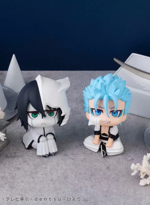 Bleach Grimmjow Jaegerjaques and Ulquiorra Cifer Set Look Up (MegaHouse) with Gift 1