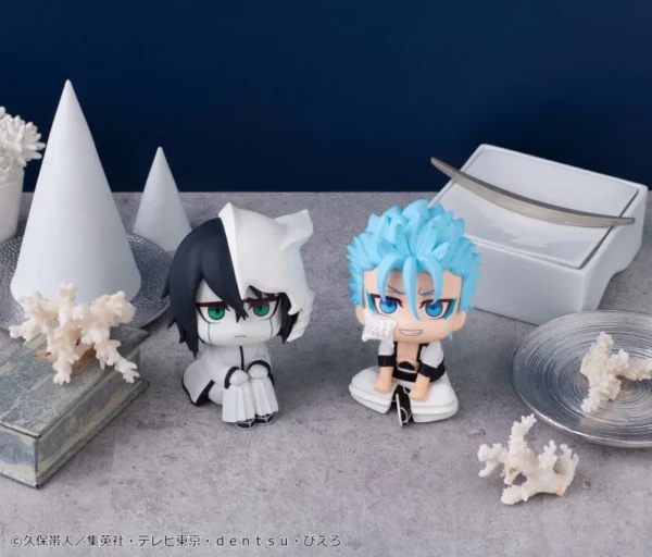 Bleach Grimmjow Jaegerjaques and Ulquiorra Cifer Set Look Up (MegaHouse) with Gift 1 Bleach Grimmjow Jaegerjaques and Ulquiorra Cifer Set Look Up (MegaHouse) with Gift 1
