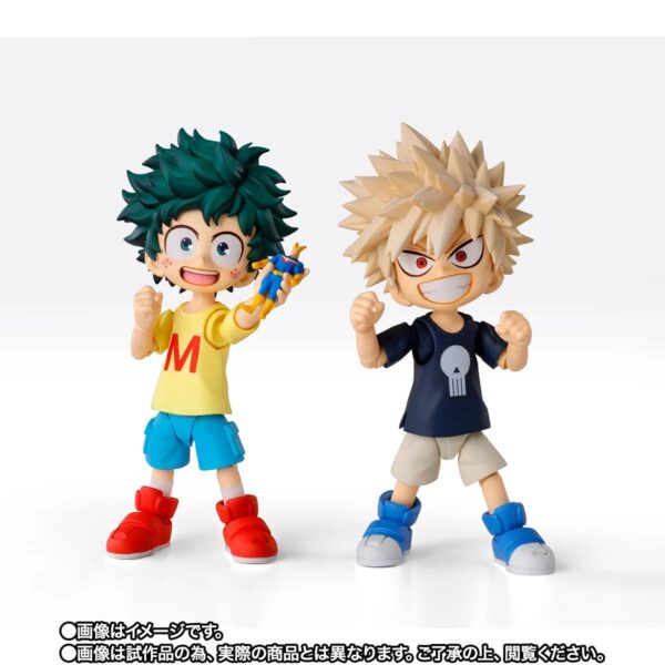 Boku no Hero Academia Midoriya Izuku & Bakugo Katsuki S.H.Figuarts Childhood Set (Bandai Spirits)