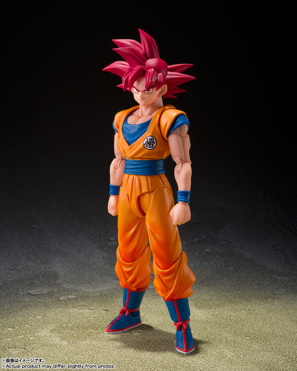 Dragon Ball Super Son Goku SSJ God S.H.Figuarts God Aura (Bandai Spirits)