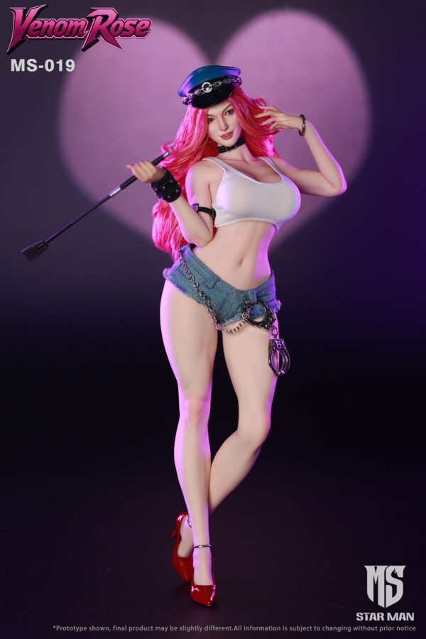 Female Fighter Poison Rose Collectible Action Figure MS 019 (STAR MAN) Female Fighter Poison Rose Collectible Action Figure MS 019 (STAR MAN)