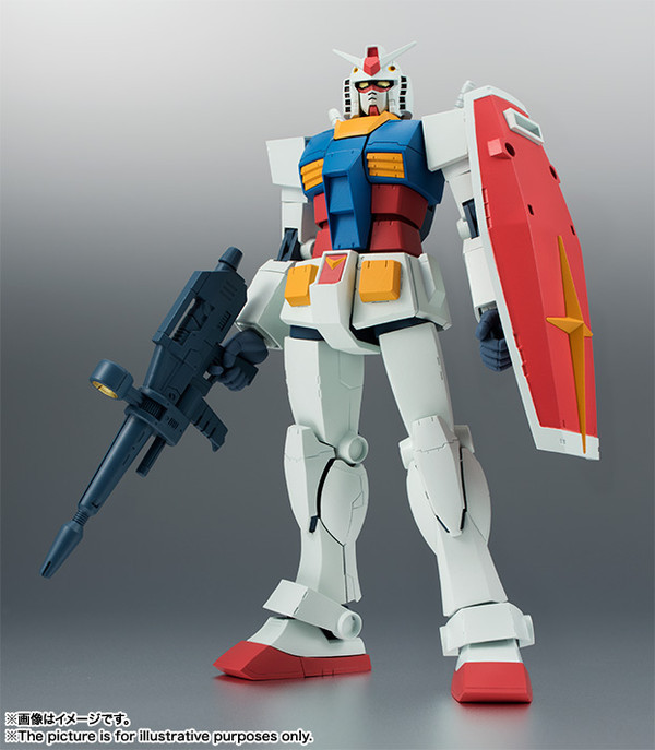 Kidou Senshi Gundam RX 78 2 Gundam (R 192) Side MS Robot Spirits ver. A.N.I.M.E. (Bandai Spirits)