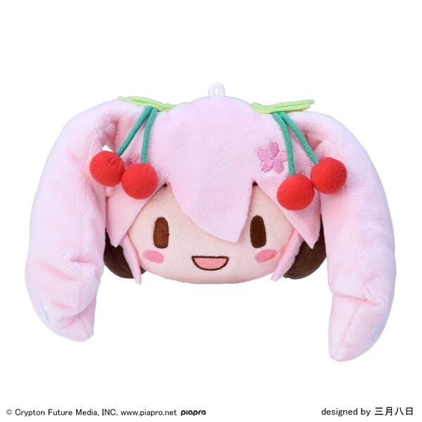 Piapro Characters Hatsune Miku Face Mascot Fuwa Puchi (Sega) Piapro Characters Hatsune Miku Face Mascot Fuwa Puchi (Sega)