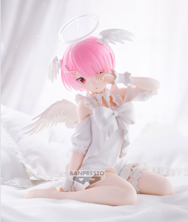 ReZero kara Hajimeru Isekai Seikatsu Ram Relax Time Sweet Angel Ver. (Bandai Spirits) ReZero kara Hajimeru Isekai Seikatsu Ram Relax Time Sweet Angel Ver. (Bandai Spirits)