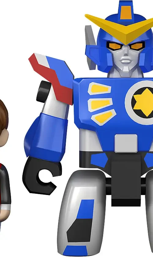 The Brave Fighter of Legend Da Garn Da Garn & Seiji Takasugi Set BRICKROID (Good Smile Company)