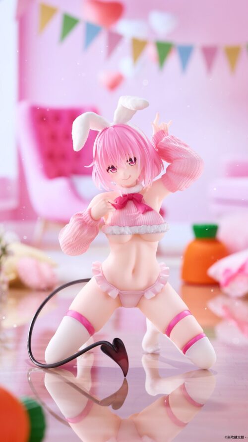To LOVEru Darkness Momo Belia Deviluke Moflock Fluffy Bunny ver. (Taito)