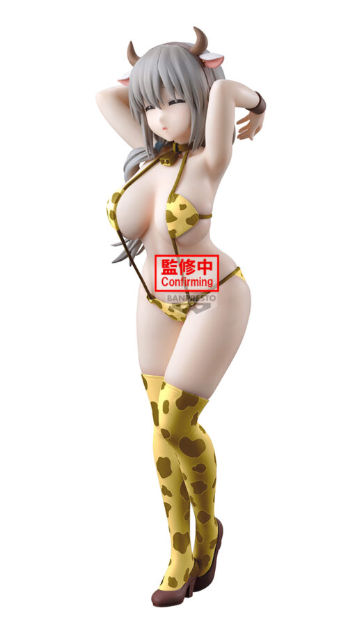 Uzaki chan wa Asobitai! ω Uzaki Tsuki Glitter & Glamours Cow Swimsuit Gold Ver. (Bandai Spirits)