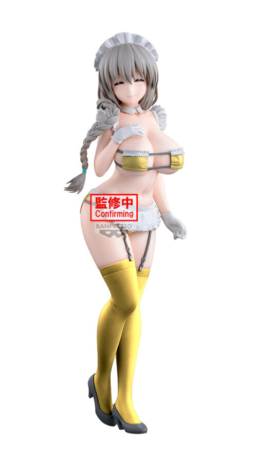 Uzaki chan wa Asobitai! ω Uzaki Tsuki Glitter & Glamours Maid Gold Ver. (Bandai Spirits)
